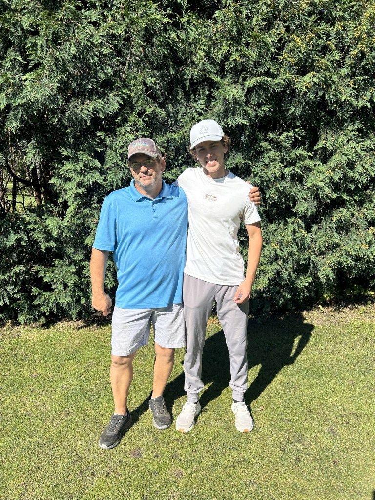 Championship Flight 1st Place: Jim and Preston Peterson