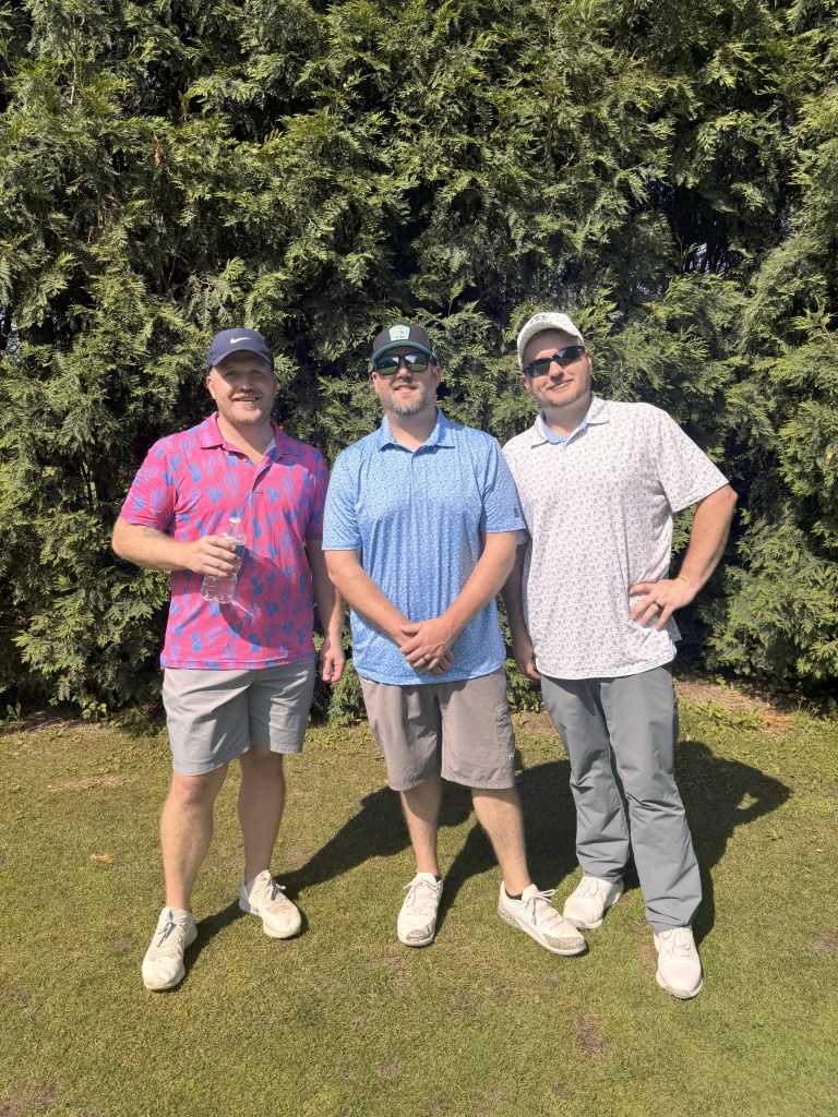 First Flight - 3rd Place: Tyler Sowka, Bryan Peters and Ryan Sowka