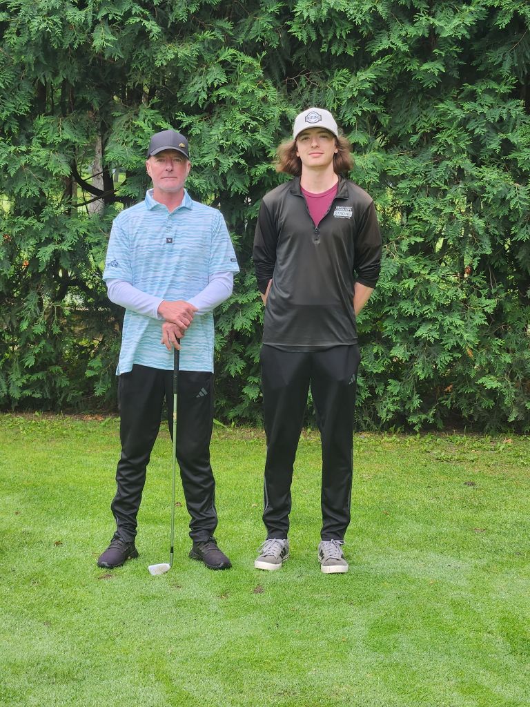 First Flight - 3rd Place: Lee and Bryce Huberty