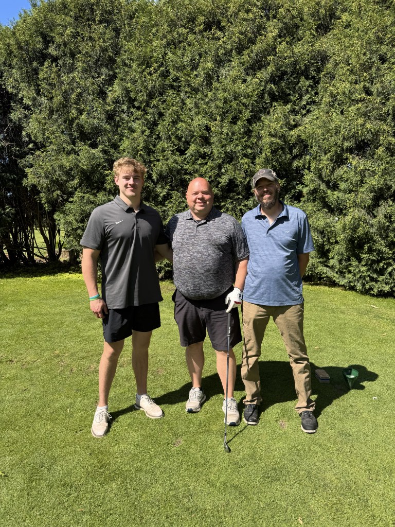 Championship Flight - 4th Place: Tyler Minke, Ryan Minke and Trent Minke