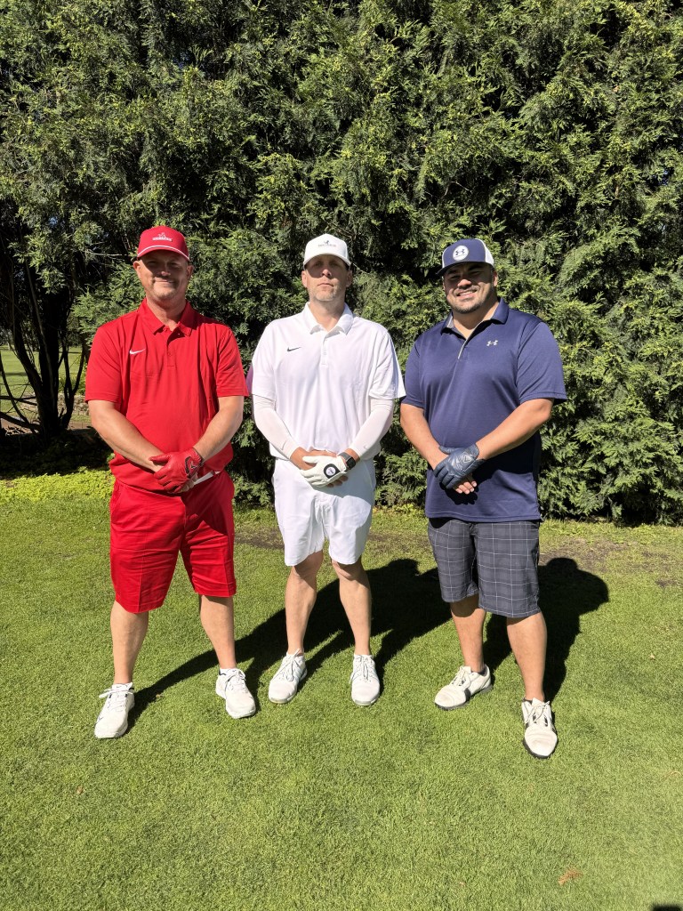 First Flight - 2nd Place: Josh Beaver, Casey Schwalbe and Eddie Meier