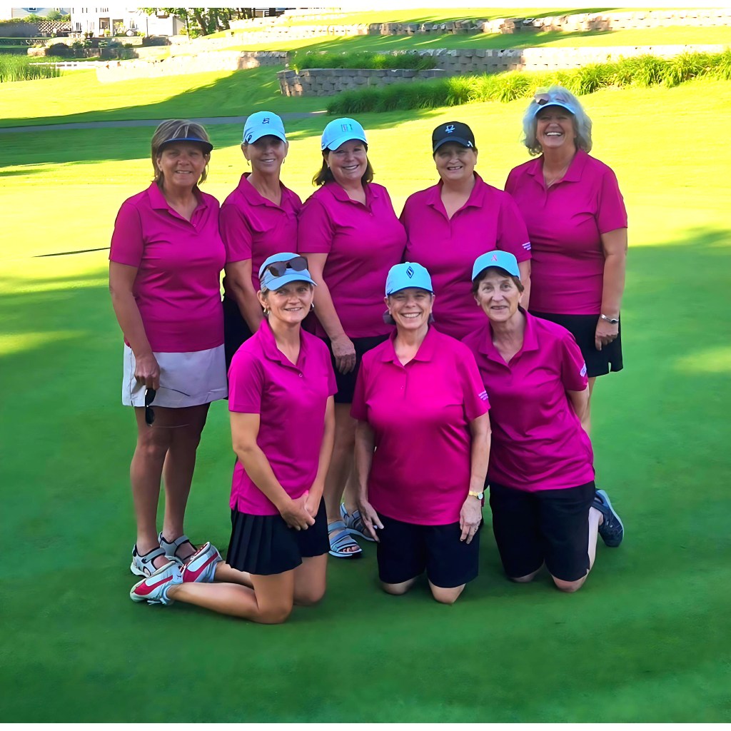 Alicia Voight, Kristi McNamara, Dianne Klund, Cheryl Ramberg, Trudy Fairbanks, Teresa Scherer, Holly Fairbanks and Paul Schoeberl